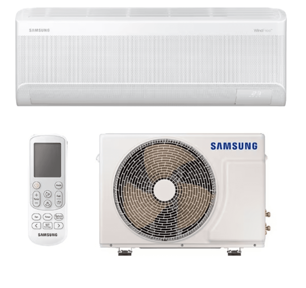 2 Ar-Condicionado Split Inverter 9000 BTUs Samsung WindFree AI Wi-Fi High Wall
