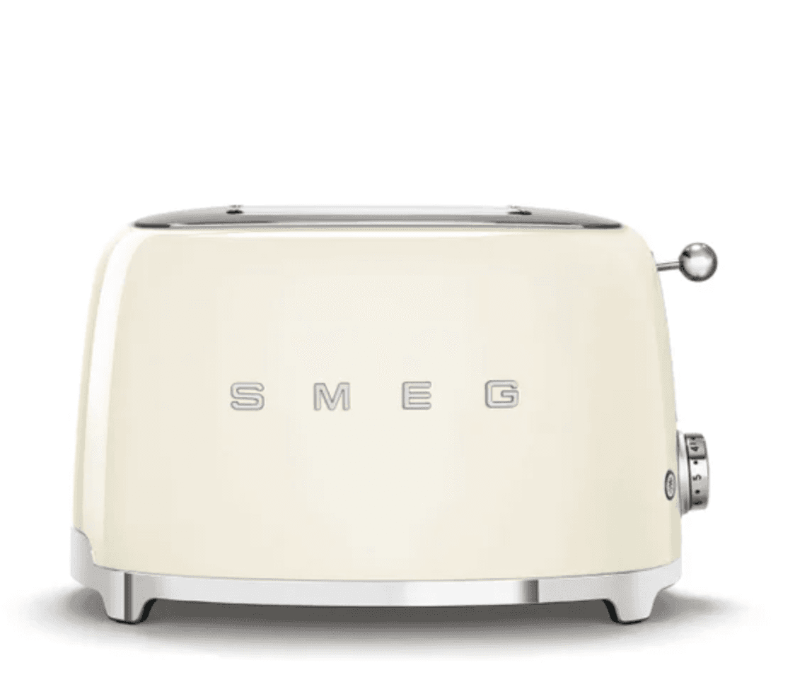 Torradeira 2 fatias Smeg, Anni 50, Creme, 220V - TSF01CRBR