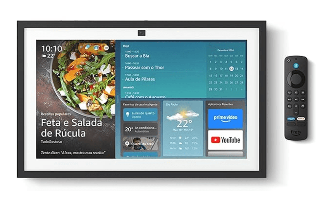 Alexa Echo Show 15 (Geração mais recente) | Smart display Full HD de 15,6”