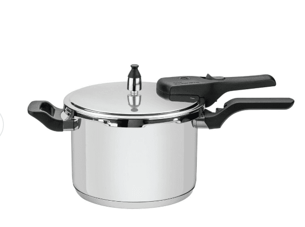 Panela de Pressão Tramontina Brava em Aço Inox com Fundo Triplo 22 cm 6 L
